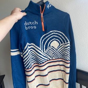 Dutch Bros Ski quarter zip